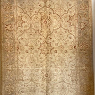 Afghan Chobi rug hand knotted pure wool pile 276cm x 184cm