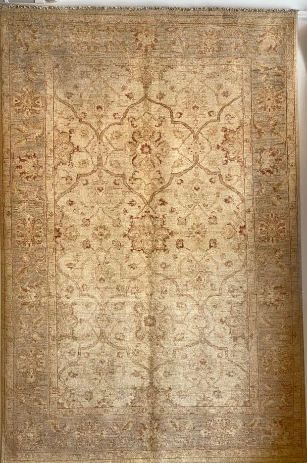 Afghan Chobi rug hand knotted pure wool pile 276cm x 184cm