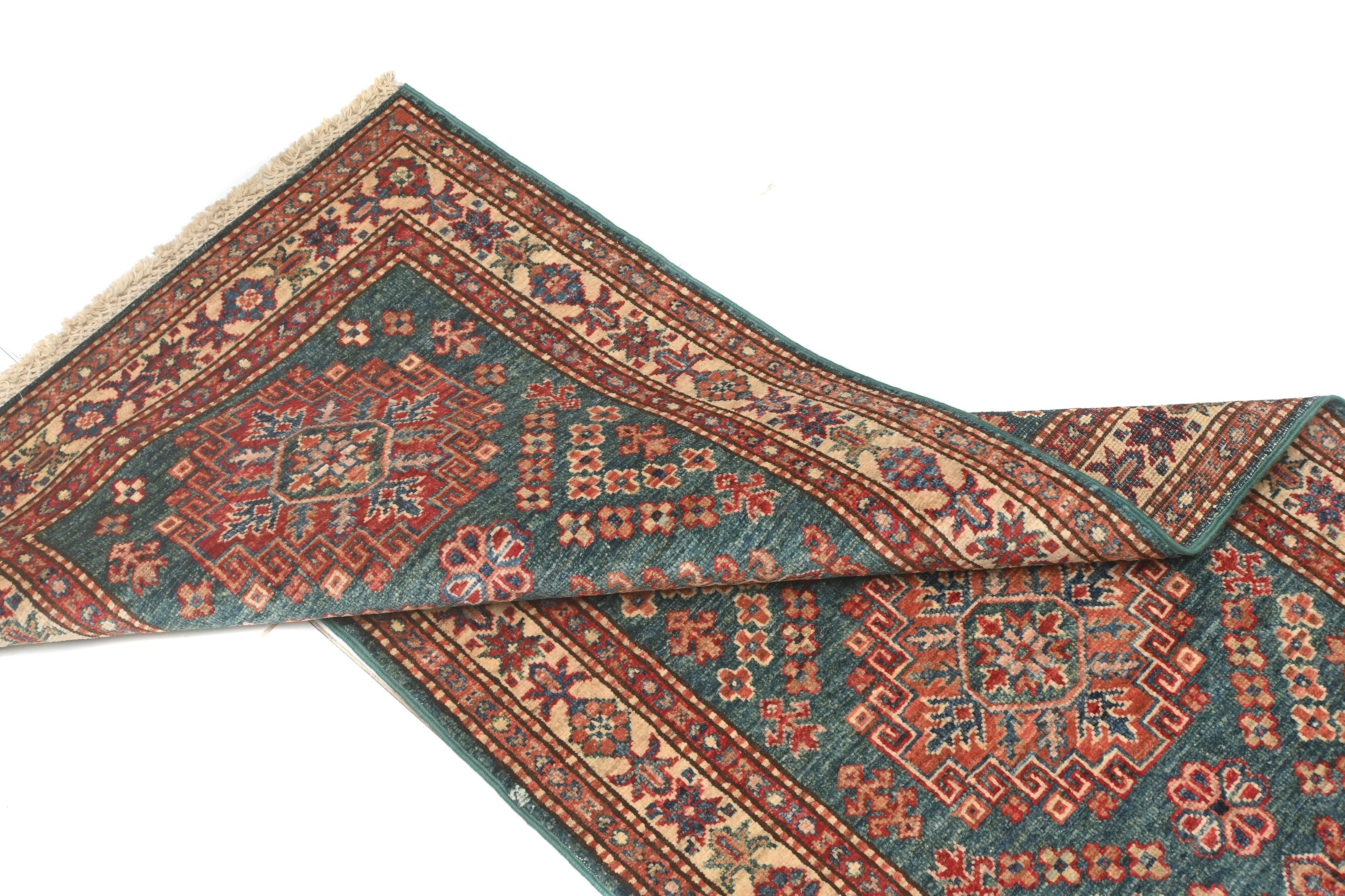 Super Kazak Runner - 225 cm x 77 cm