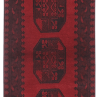 Turkoman Rug - 278 cm x 63 cm