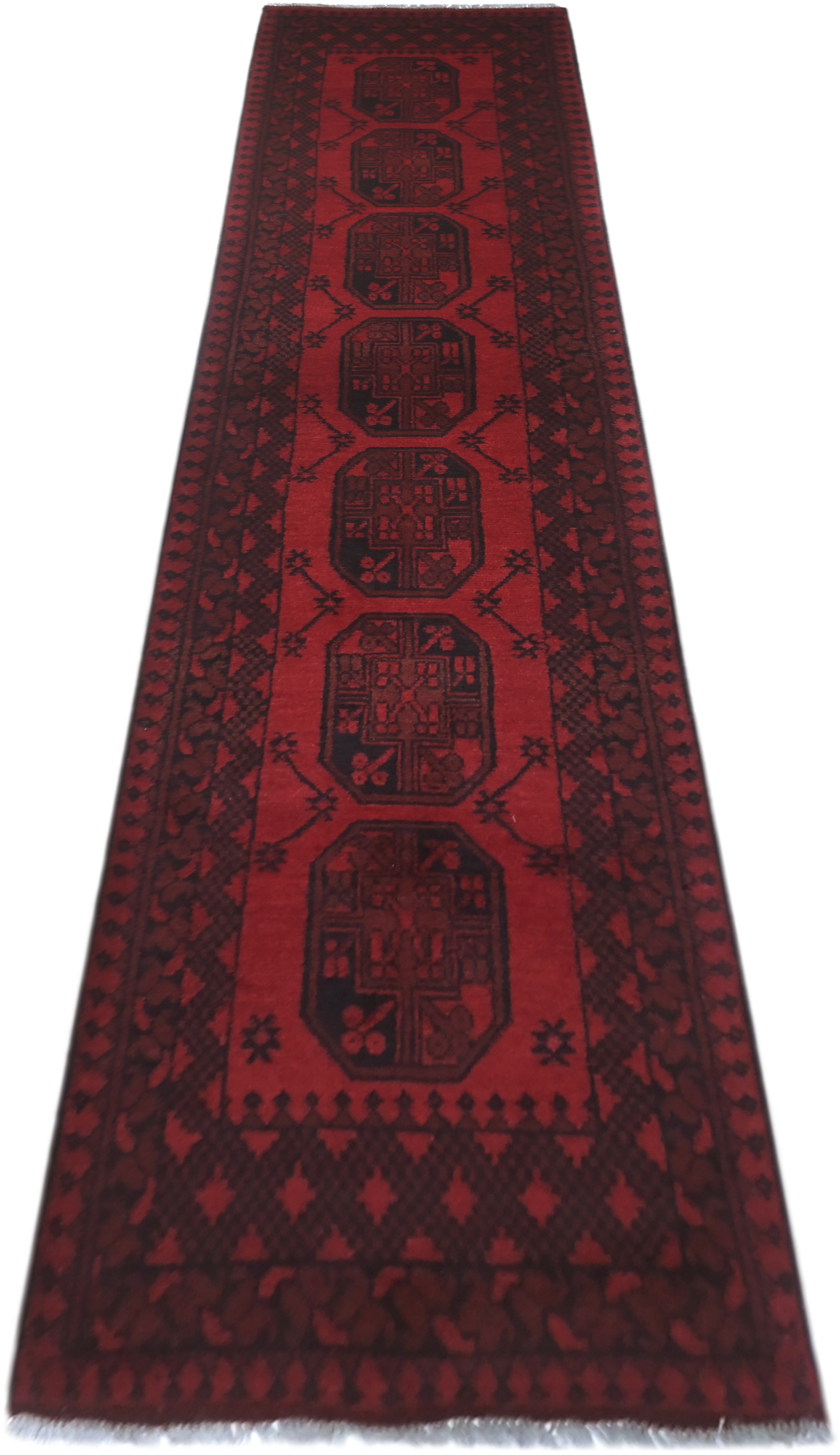 Turkoman Rug - 298 cm x 64 cm
