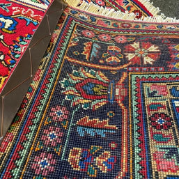 Persian Tabriz area rug pure wool pile hand knotted rug 300cm x 207cm