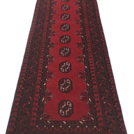 Turkoman Rug - 242 cm x 65 cm
