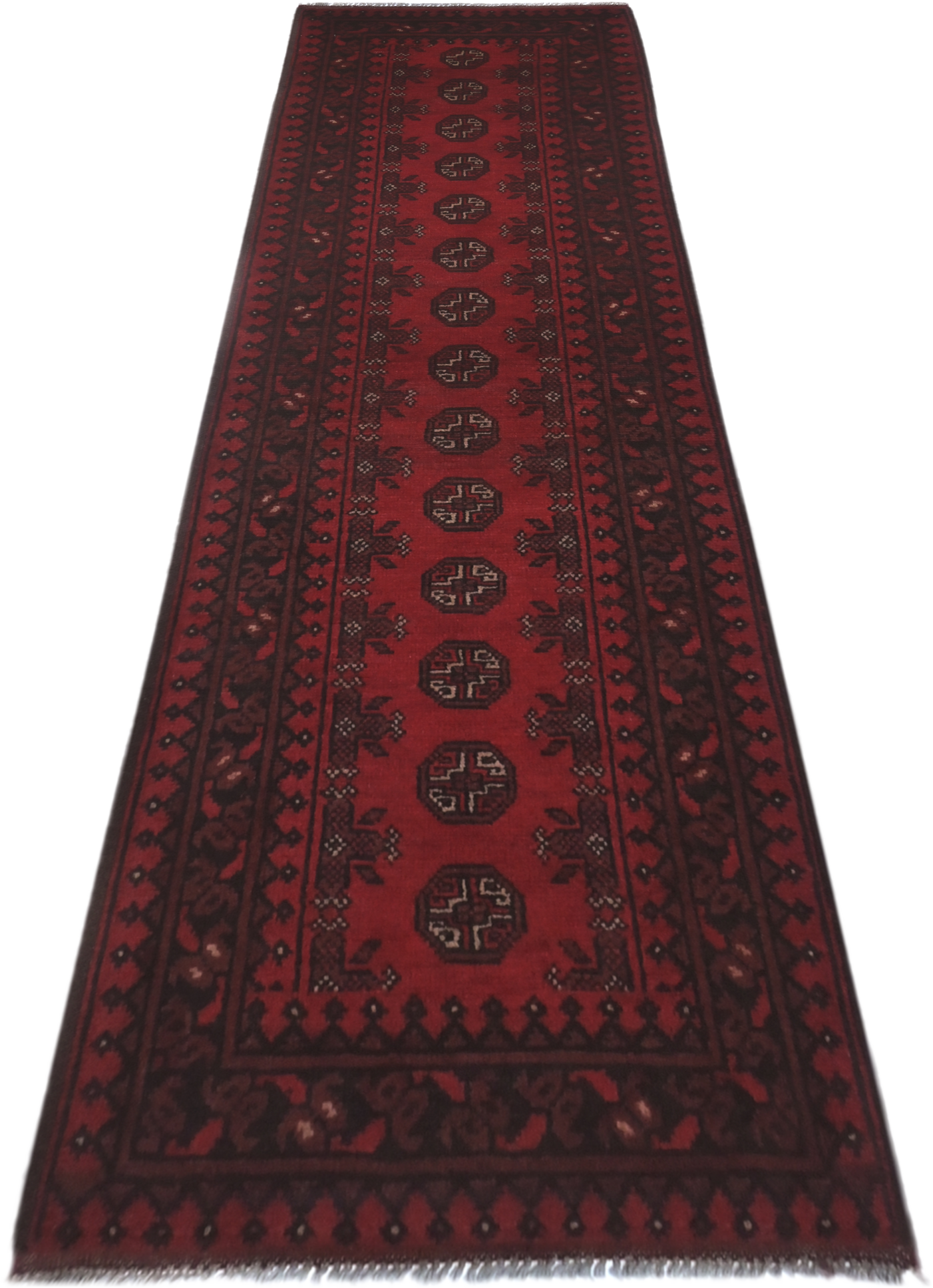 Turkoman Rug - 243 cm x 64 cm