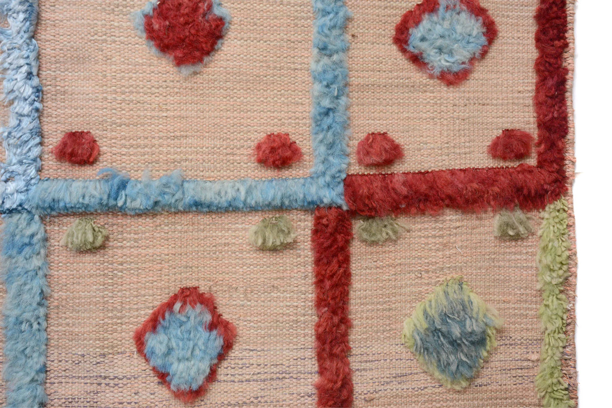 315cm x 224cm Modern Moroccan Rug Hand Knotted Pure wool pile