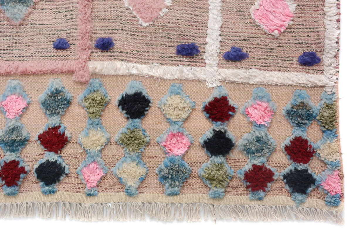 315cm x 224cm Modern Moroccan Rug Hand Knotted Pure wool pile