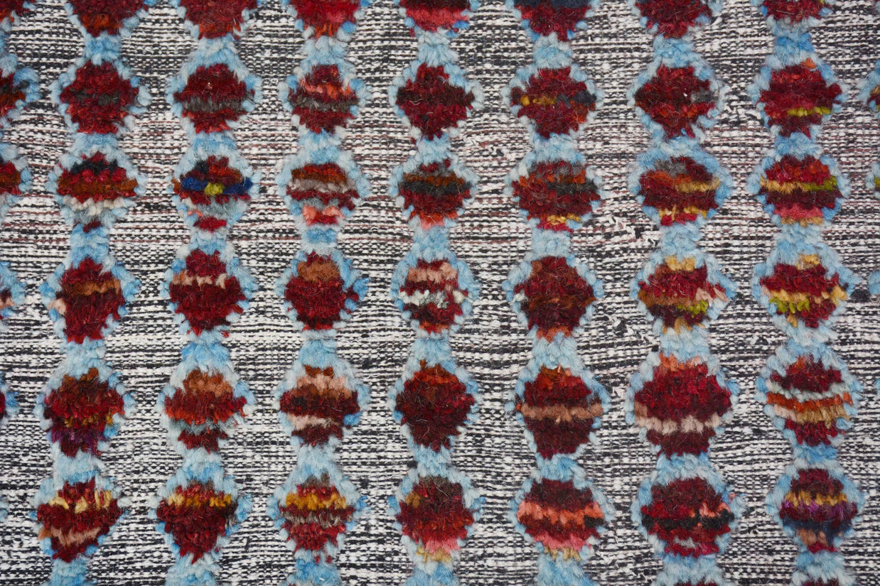 322cm x 189cm Modern Moroccan Rug Hand Knotted Pure wool pile