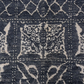 321cm x 245cm Moroccan Pure wool pile Modern Rug Hand Knotted