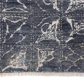 321cm x 245cm Moroccan Pure wool pile Modern Rug Hand Knotted