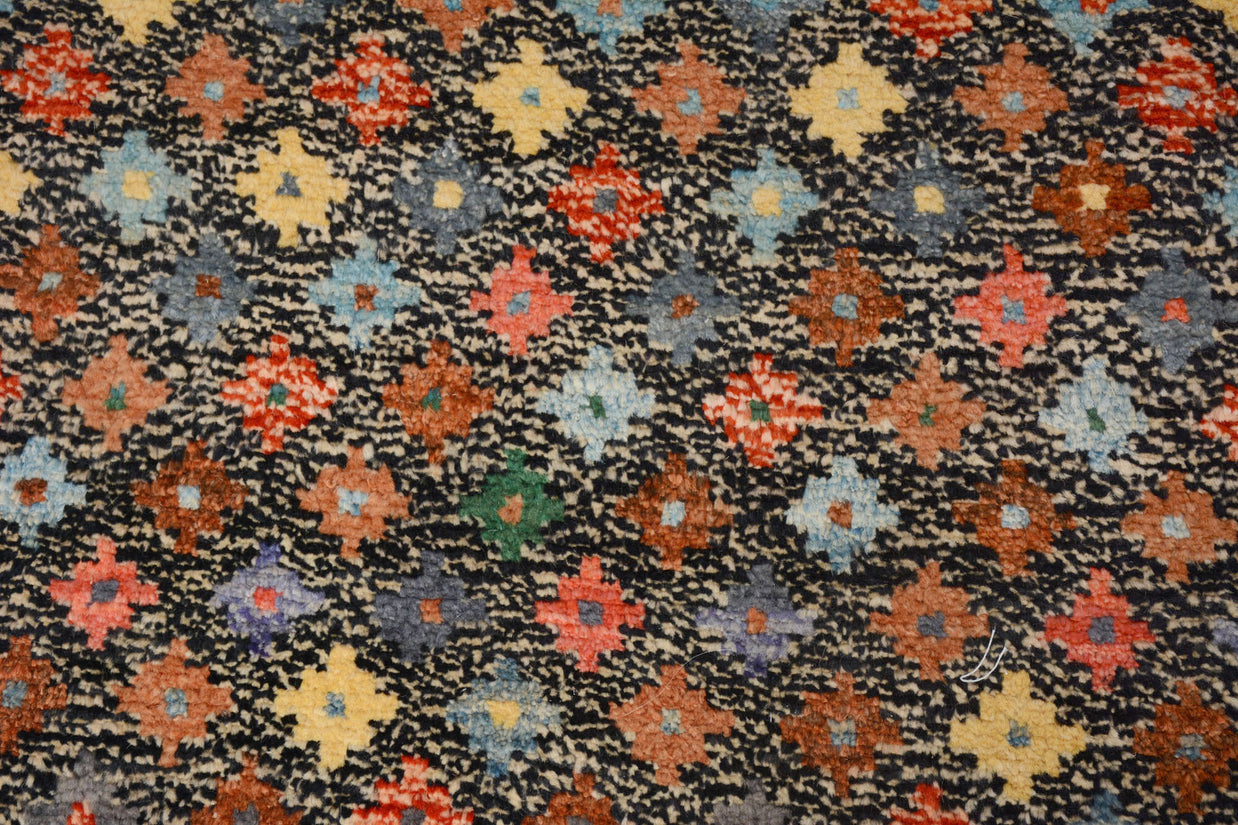 Modern Moroccan Pure wool pile rug 182cm x 120cm