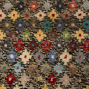 Modern Moroccan Hand Knotted Pure wool pile rug 181cm x 124cm