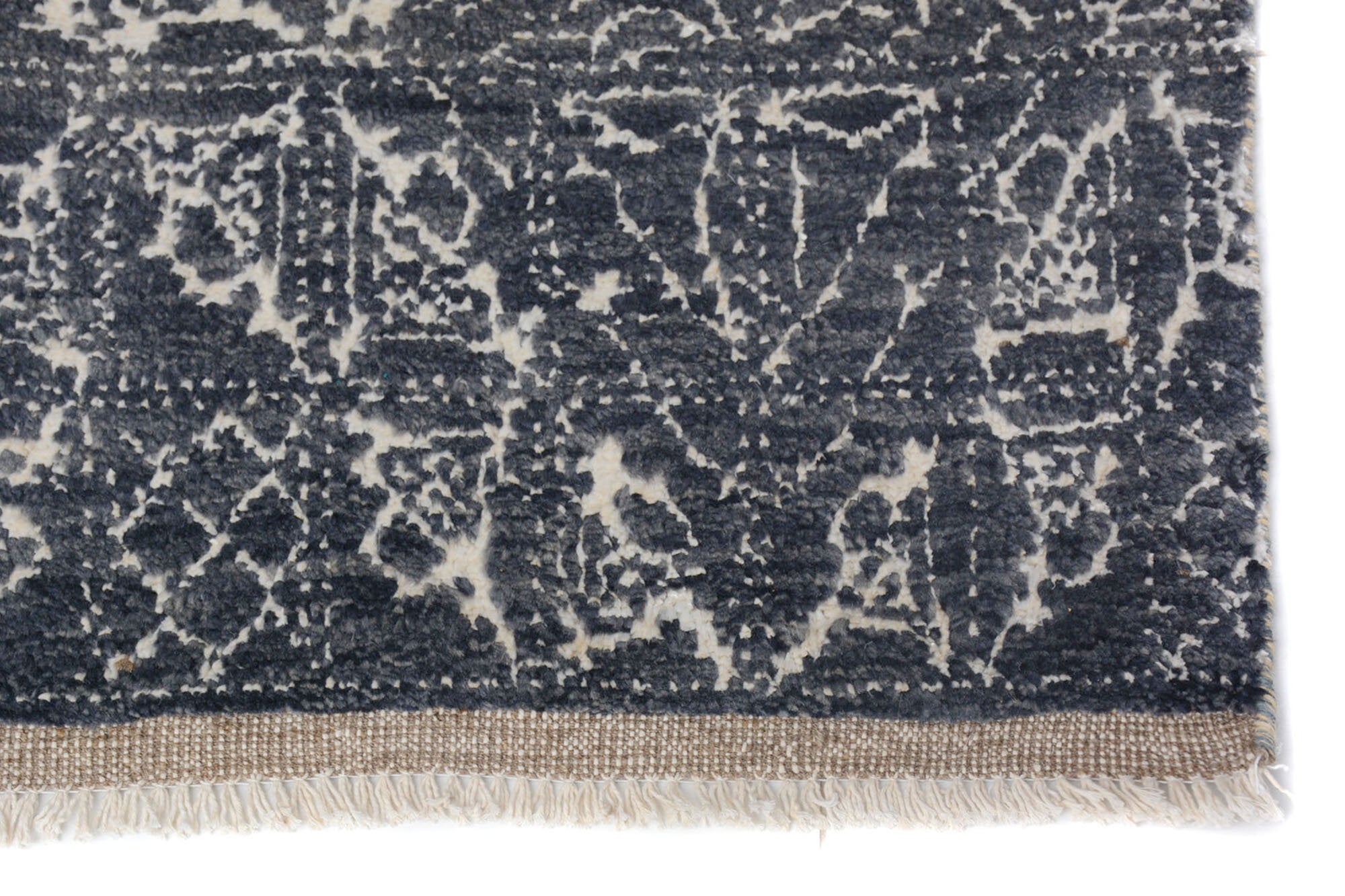 Modern Moroccan Rug pure wool pile hand knotted 322cm x 157cm