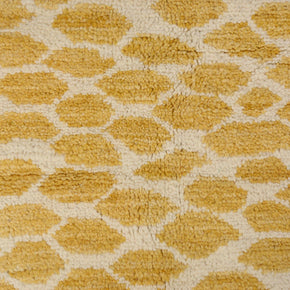 Modern Moroccan Pure wool pile rug hand knotted 277cm x 188cm