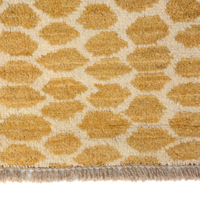 Modern Moroccan Pure wool pile rug hand knotted 277cm x 188cm
