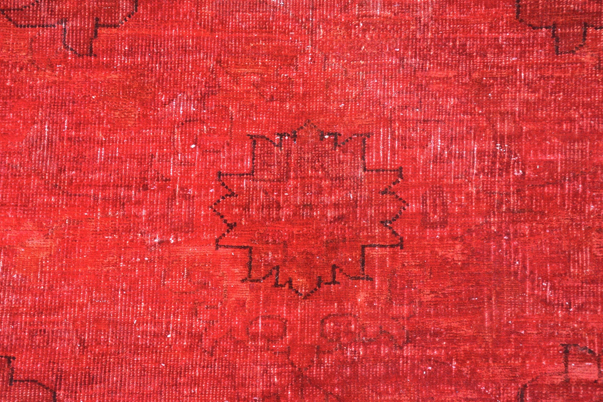 Vintage Pure wool pile 188cm × 155cm Kashan Persian Hand Knotted Pure wool pile rug