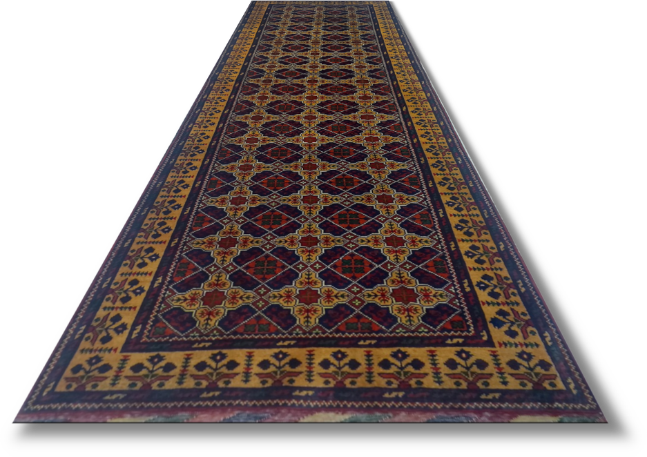 Kunduz Rug - 288 cm x 88 cm