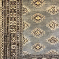 Kashmiri pure wool with silk highlights hand knotted area rug 304cm x 200cm