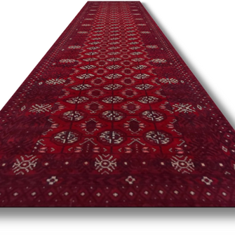 Fine Turkoman Rug - 378 cm x 89 cm
