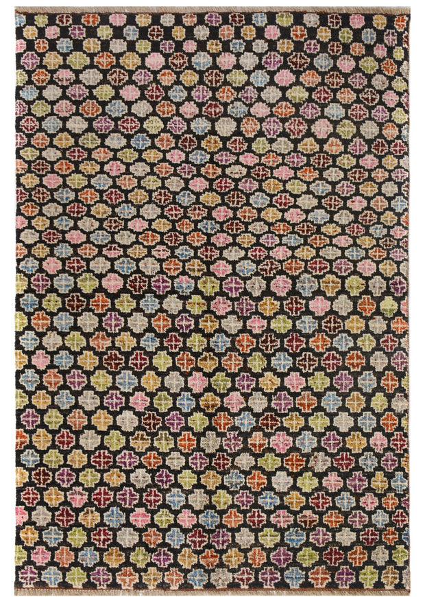 Modern Moroccan rug Pure wool pile 233cm x 157cm