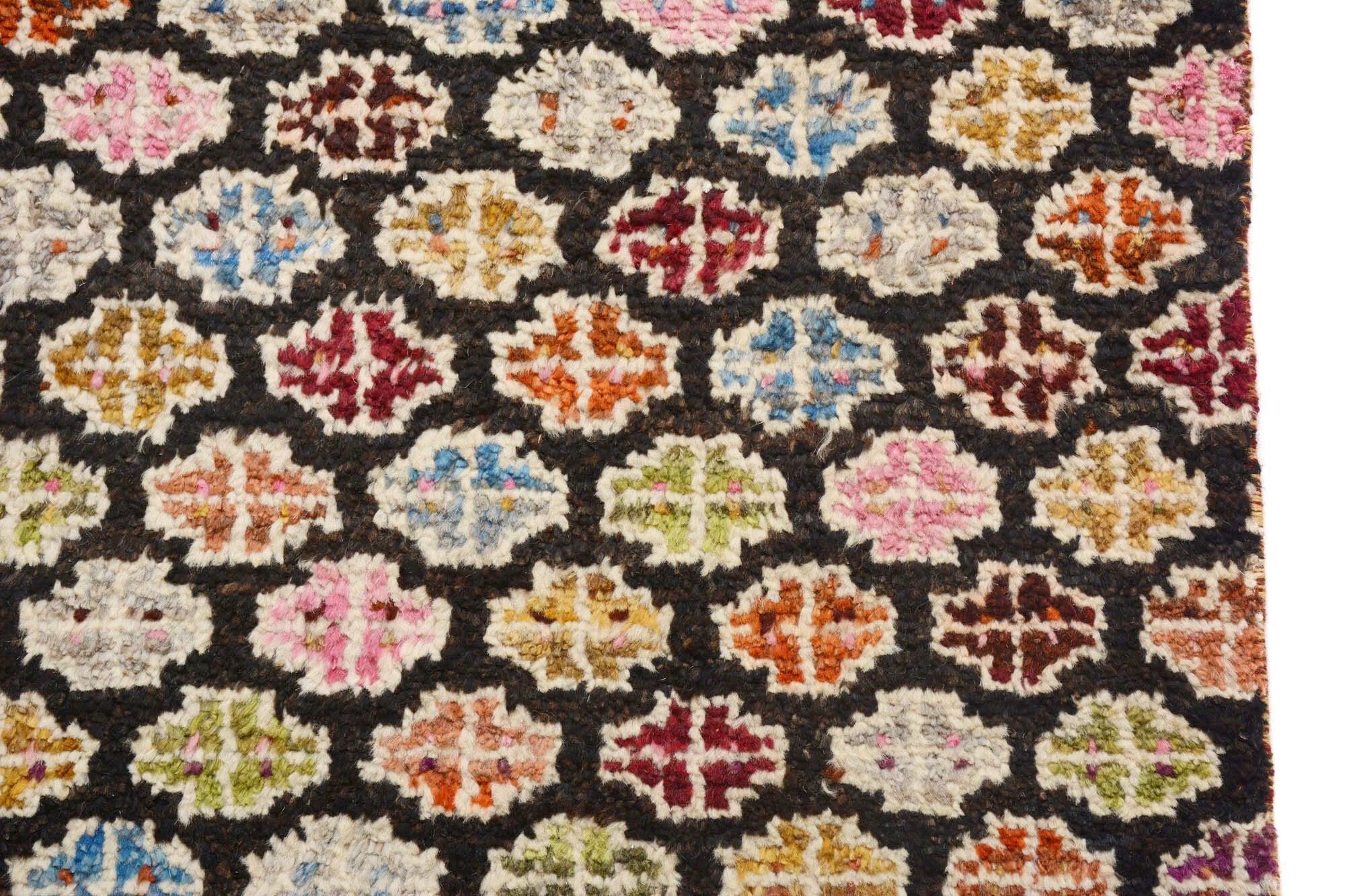 Modern Moroccan rug Pure wool pile 233cm x 157cm