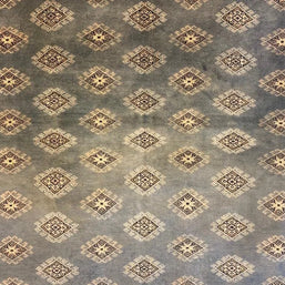 Kashmiri pure wool with silk highlights hand knotted area rug 304cm x 200cm