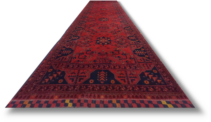 Khal Mohammadi Rug - 372 cm x 86 cm