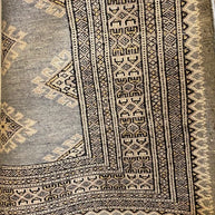 Kashmiri pure wool with silk highlights hand knotted area rug 304cm x 200cm