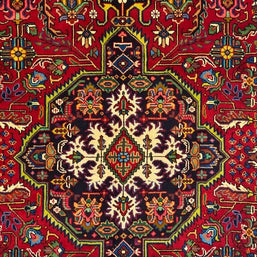 Persian Tabriz area rug pure wool pile hand knotted rug 300cm x 207cm