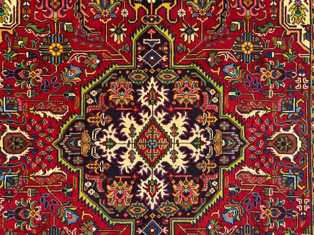 Persian Tabriz area rug pure wool pile hand knotted rug 300cm x 207cm