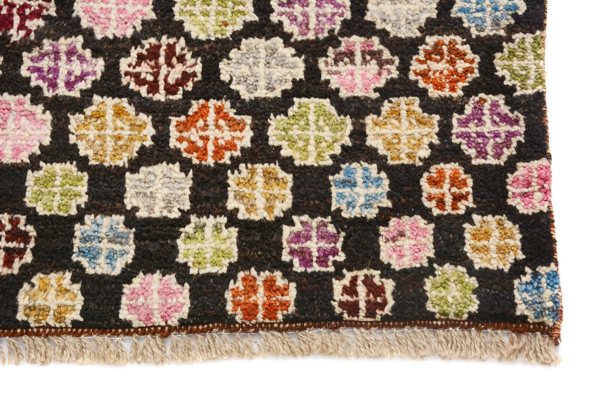Modern Moroccan rug Pure wool pile 233cm x 157cm