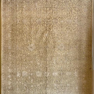 Indo Persian Ziegler Silk and wool pile hand knotted rug 276cm x 183cm