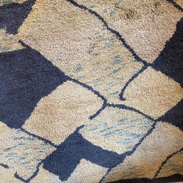 Indian Moroccan Design pure wool pile rug hand knotted 295cm x 205cm