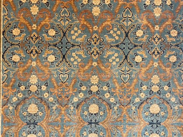 Persian Ziegler area rug hand knotted pure wool pile rug 275cm x 188cm