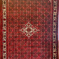 Persian Hussainabad Pure wool pile hand knotted area rug 300cm x 205cm