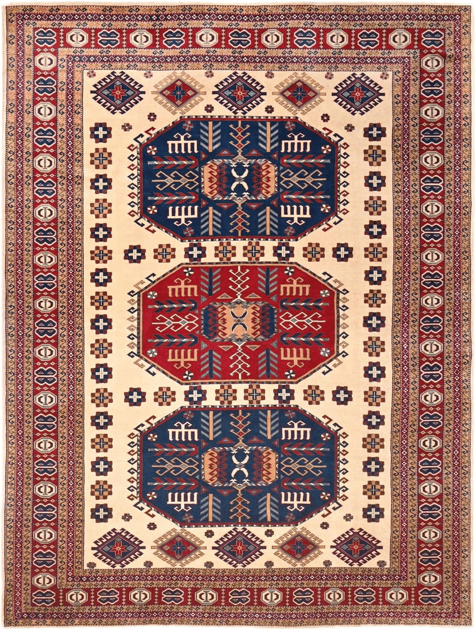 Shirvan Rug - 299 cm x 222 cm