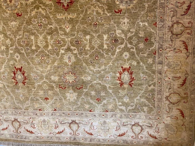 Afghan Chobi pure wool pile hand knotted rug 300cm x 200cm