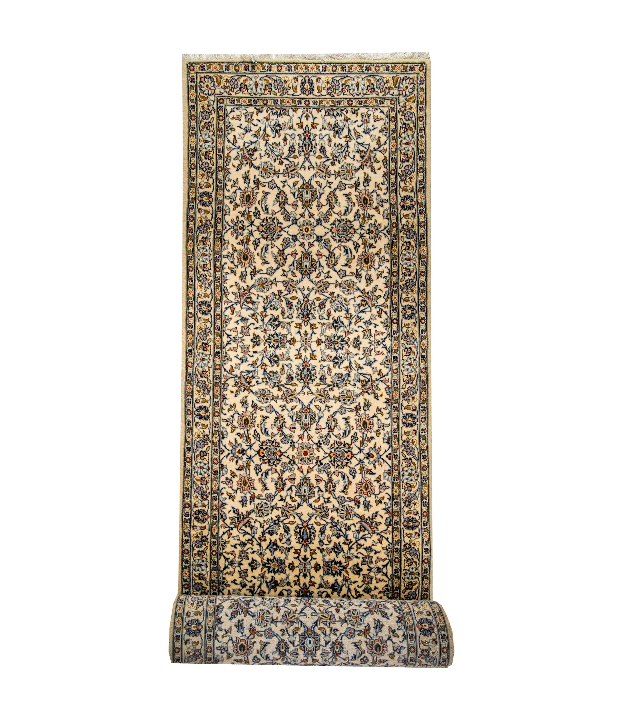 Kashan Runner - 500 cm x 100 cm (approx)