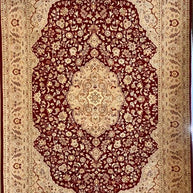Persian Kashmar rug Hand Knotted pure wool pile area rug 281cm x 187cm