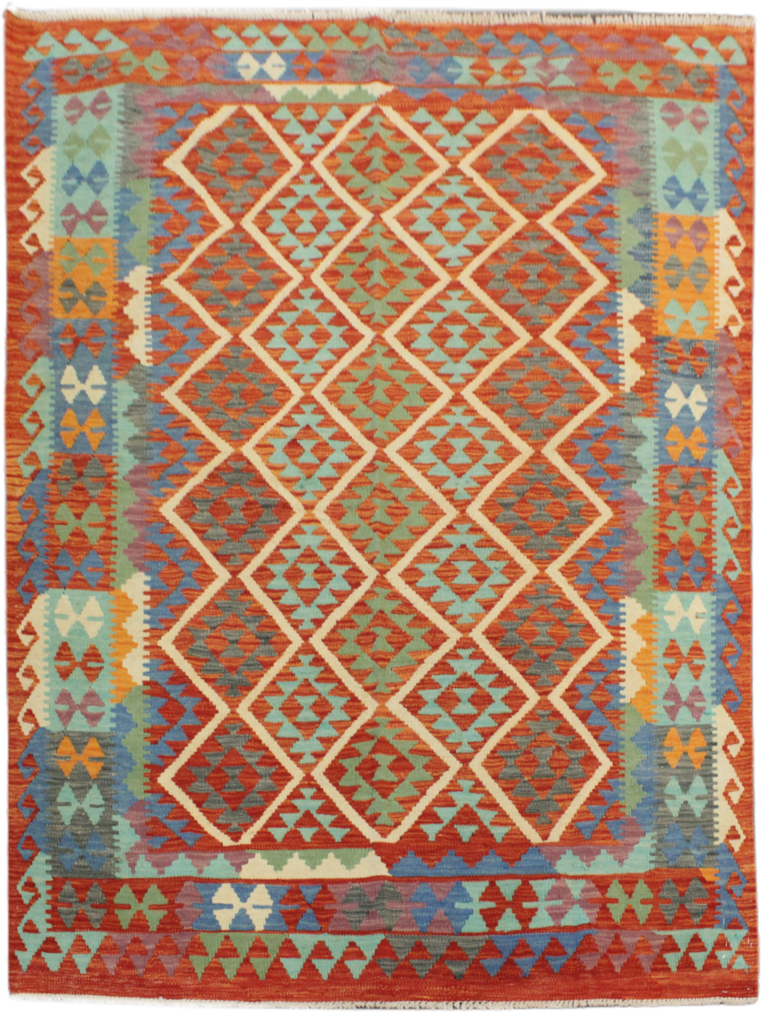 Chobi Kilim - 191 cm x 154 cm