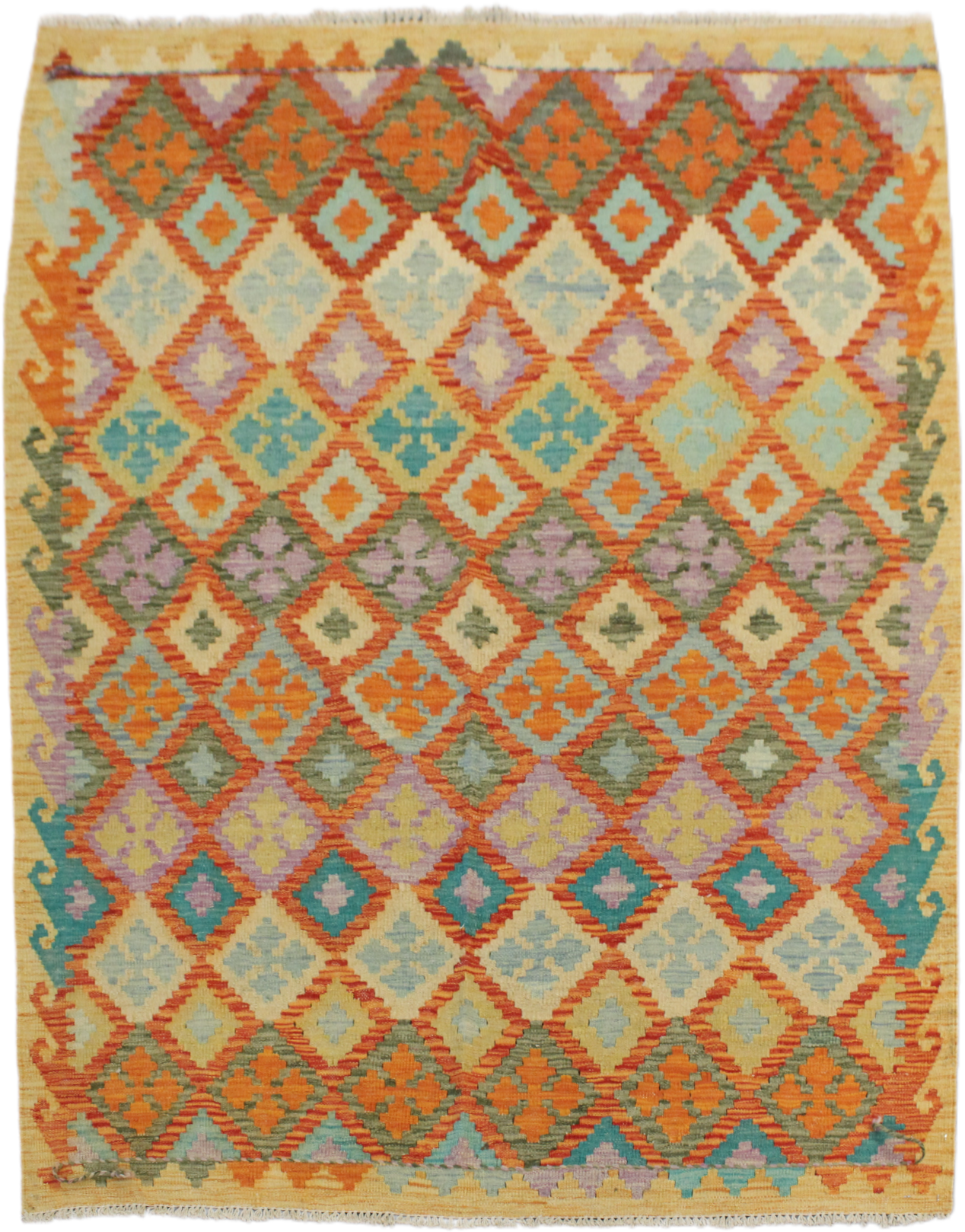 Chobi Kilim - 181 cm x 142 cm