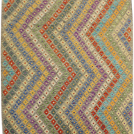 Chobi Kilim - 202 cm x 159 cm