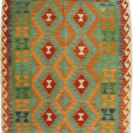 Chobi Kilim - 158 cm x 122 cm