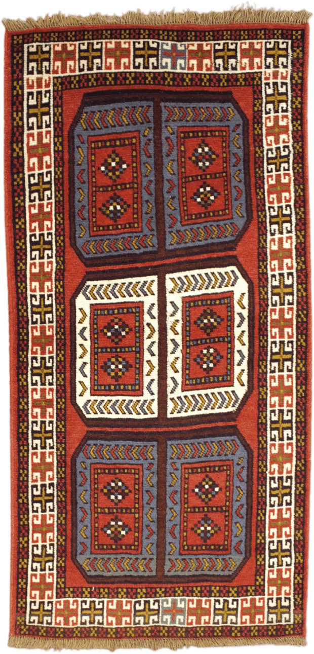 Mashwani Rug - 214 cm x 103 cm