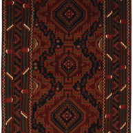 Fine Baluchi Rug - 189 cm x 117 cm