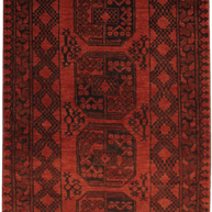 Turkaman Rug - 191 cm x 102 cm