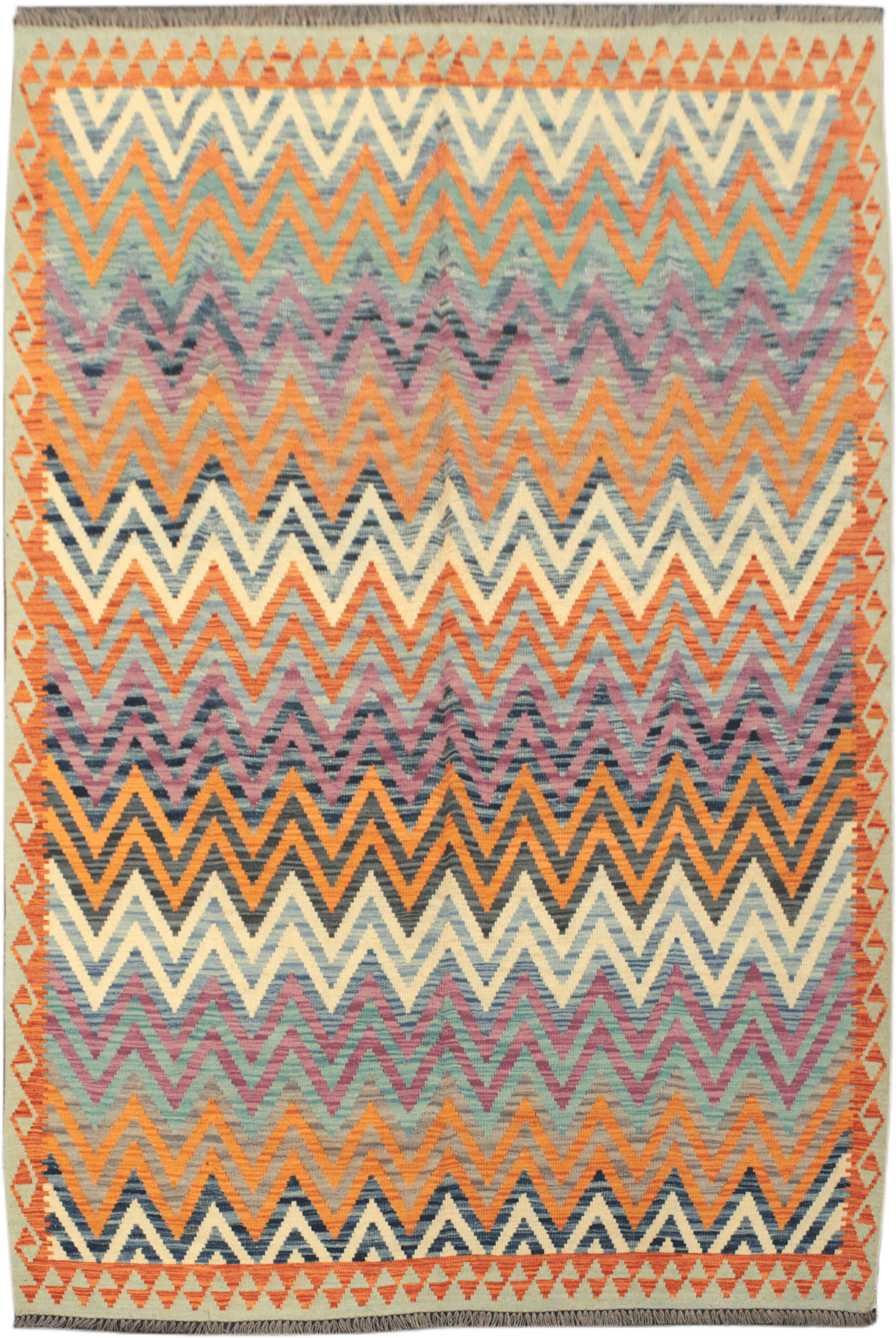 Chobi Kilim - 283 cm x 202 cm