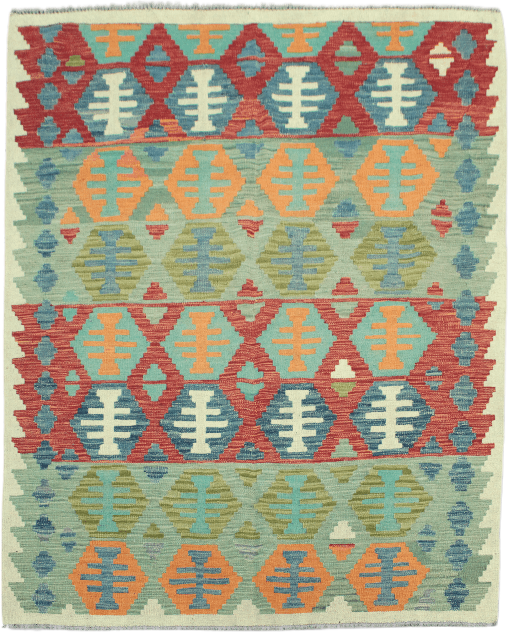 Chobi Kilim Rug  - 192 cm x 155 cm