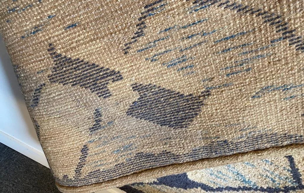 Indian Moroccan Design pure wool pile rug hand knotted 295cm x 205cm