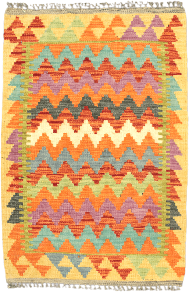 Chobi Kilim Rug  - 94 cm x 63 cm