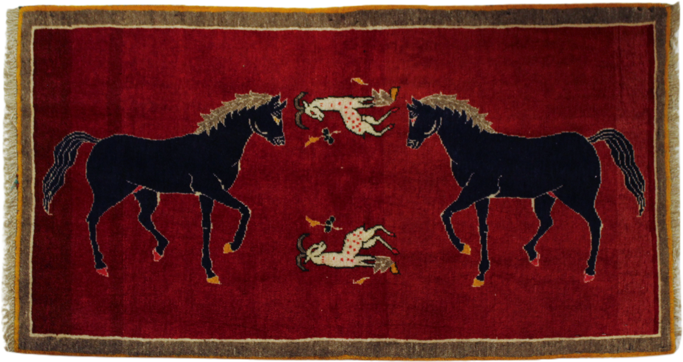 Persian Picture Rug - 185 cm x 98 cm